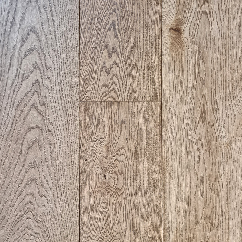 Hickory Smoked warm mid-toned brown oak flooring