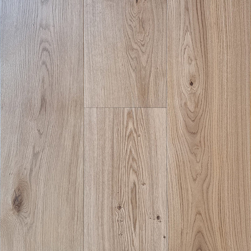 Light Tan Oak Flooring showroom board