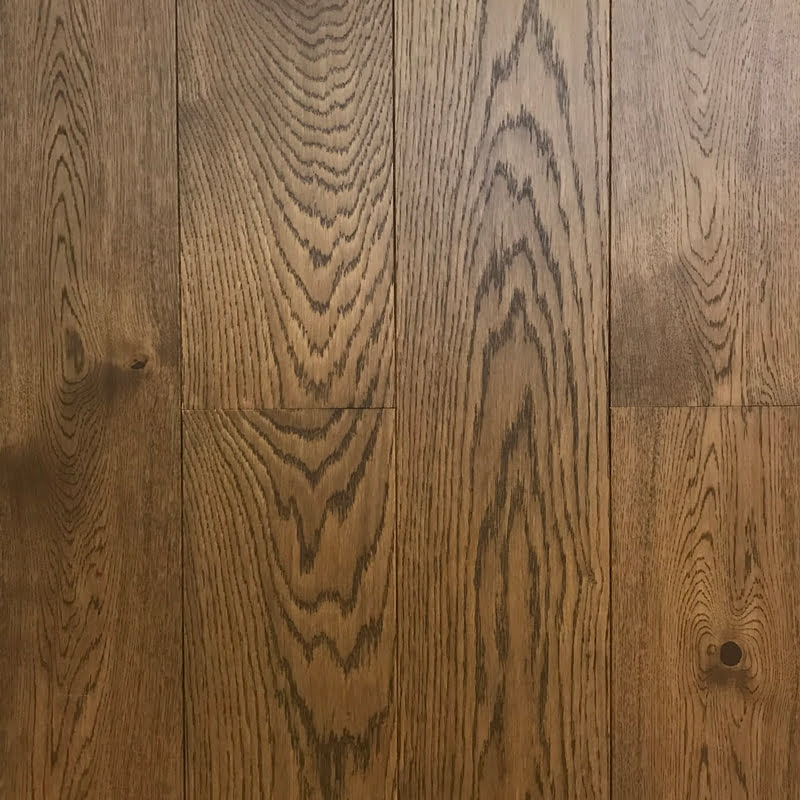 dark finish on micro bevelled oak plank Flooring