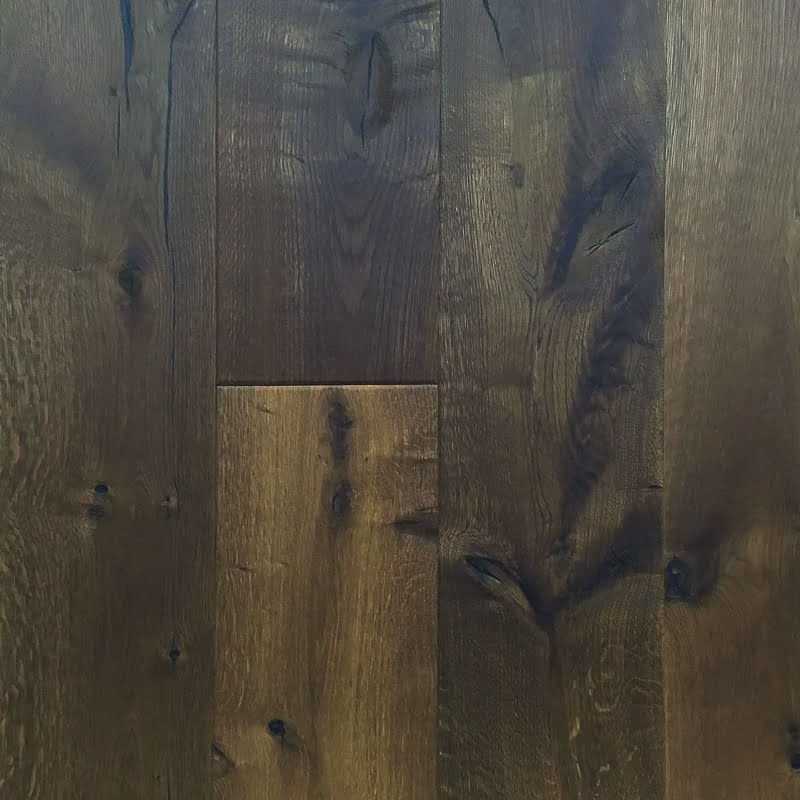 Dark Shrunk Oak Flooring