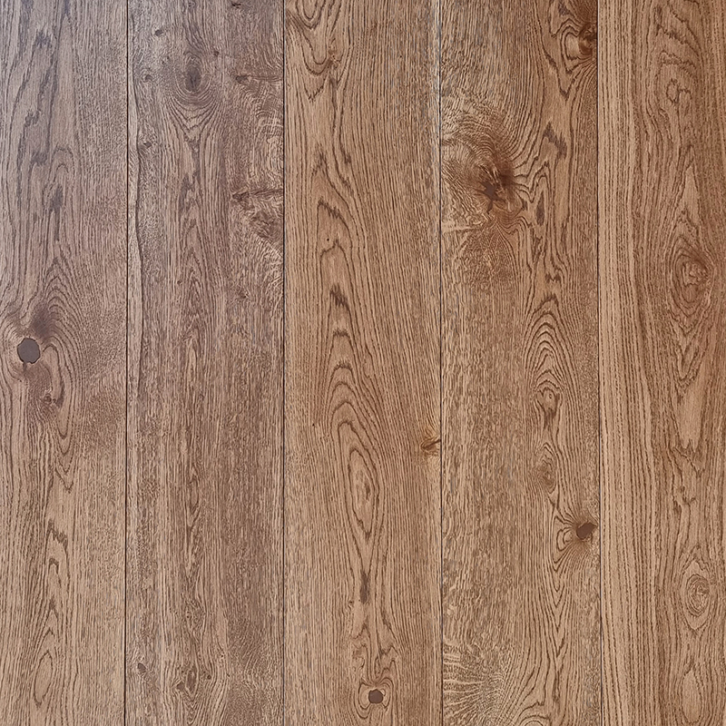 Pullman Brown oak flooring with DuraLaq finish