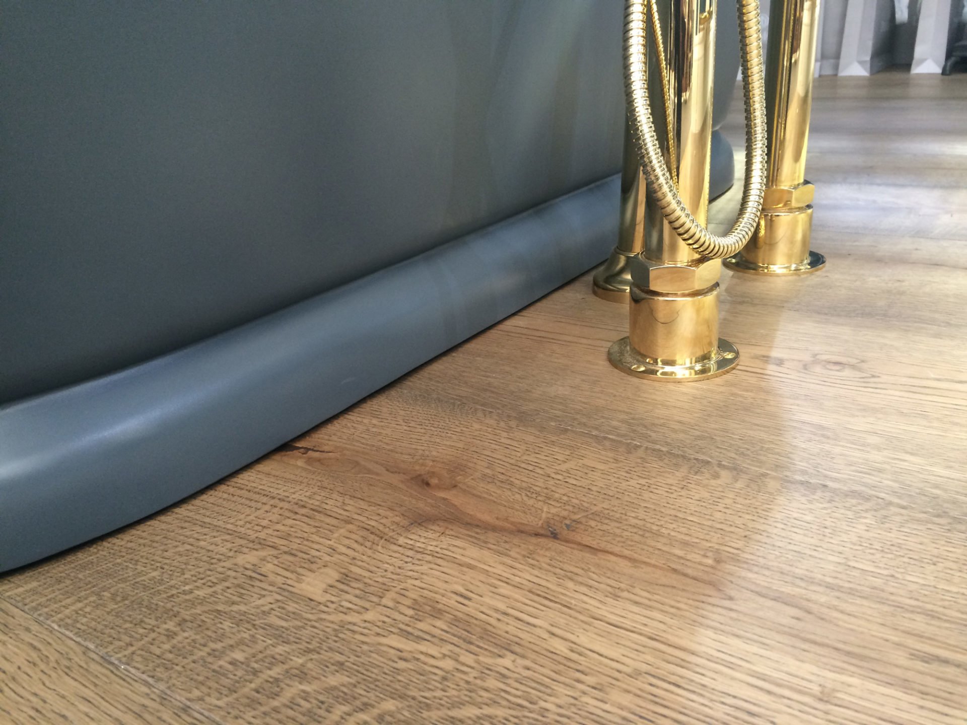 Cornish Slate Oak Flooring Planks - Wood Flooring Project