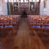 Chaunceys' Regency Russet distressed wood flooring at Hatfield House project