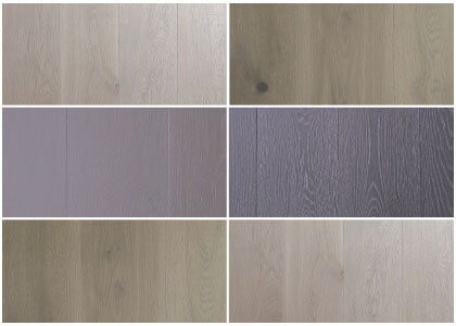 Available finishes - Chaunceys Elegance collection