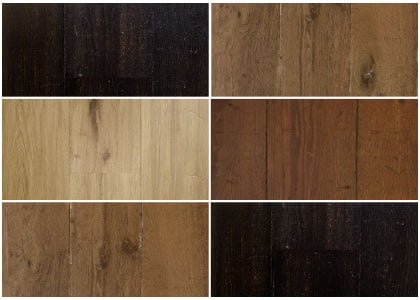 Available finishes - Chaunceys Regency collection