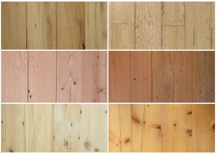 Reclaimed wood flooring - Victorian Collection
