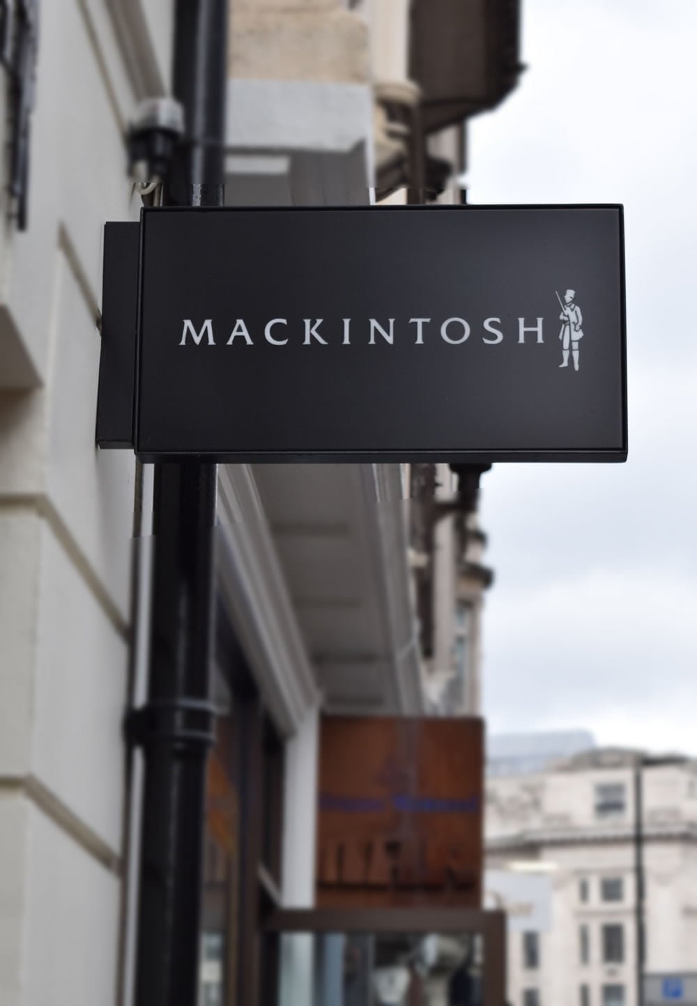 Mackintosh Soho sign