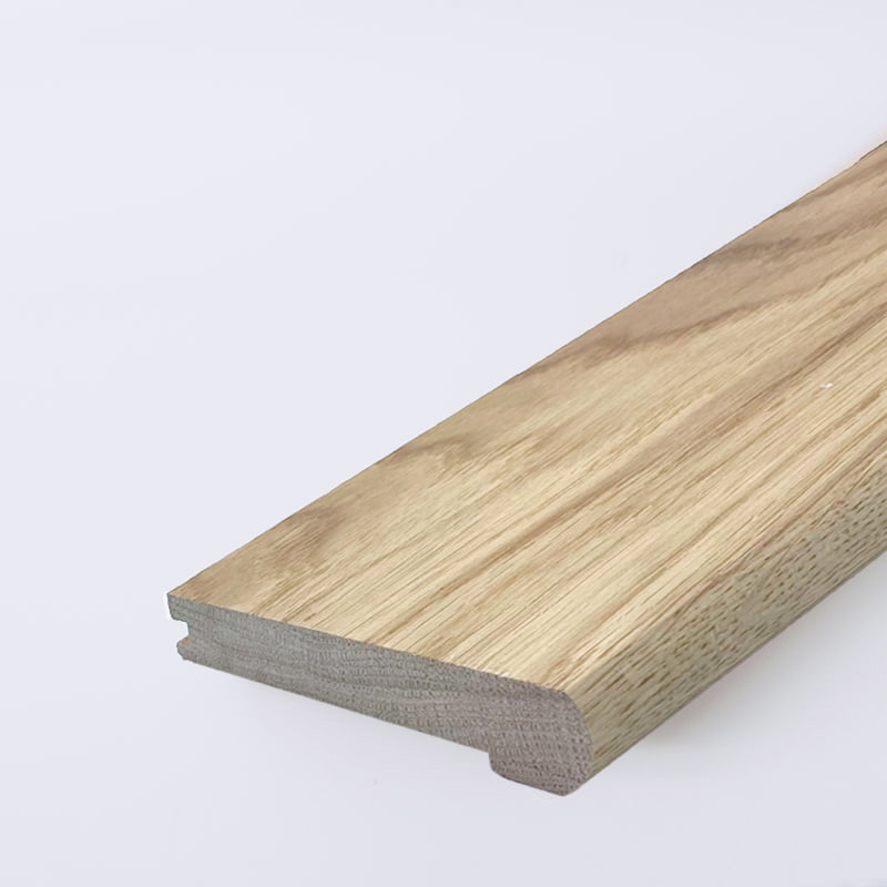 profile of a solid oak stair nosing