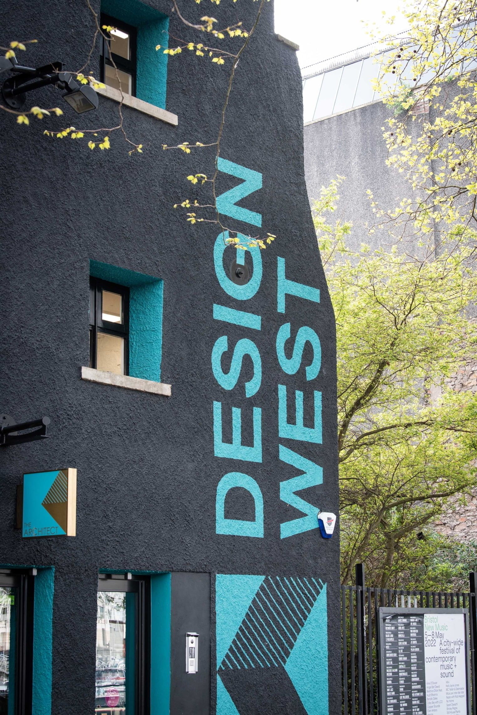 Exterior of Design West