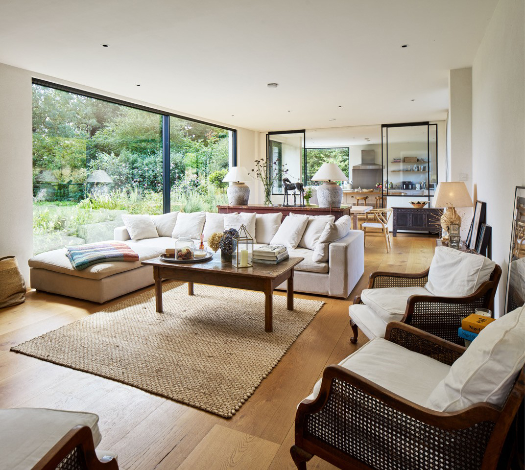 Giant Oak engineered wide plank wood flooring